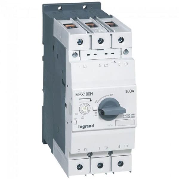 Motor Protector Legrand, cu RT, cu comutator rotativ, 80-100A