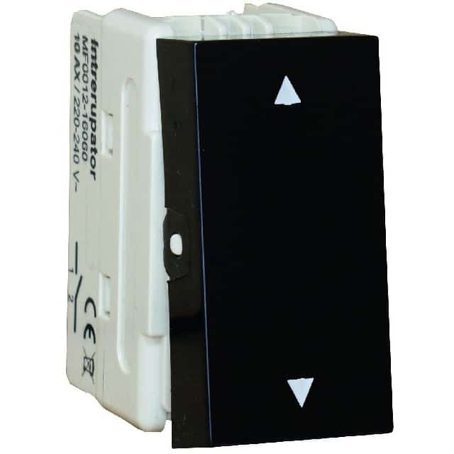Intrerupator modular pentru jaluzele cu interblocare Comtec, negru, 1M ...
