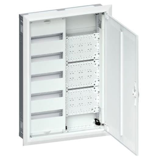 Tablou electric metalic, 60 module, 5X12, incastrat, Hager