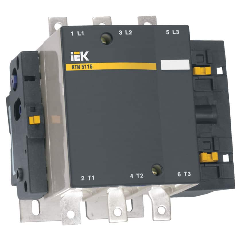 Contactor iEK, 230VAC, 265A, 1ND, KTI5265 Electric Casa