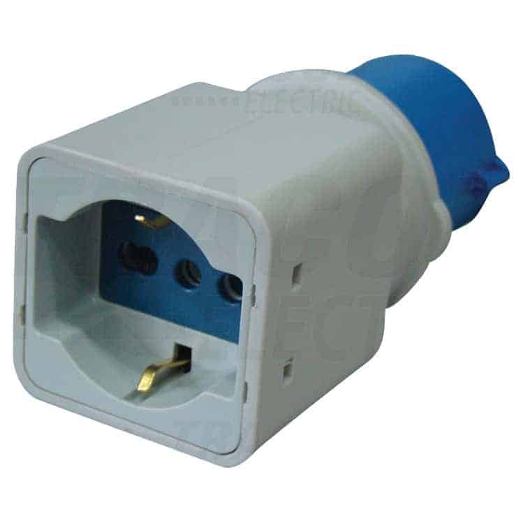 Adaptor fisa monofazica-priza schuko