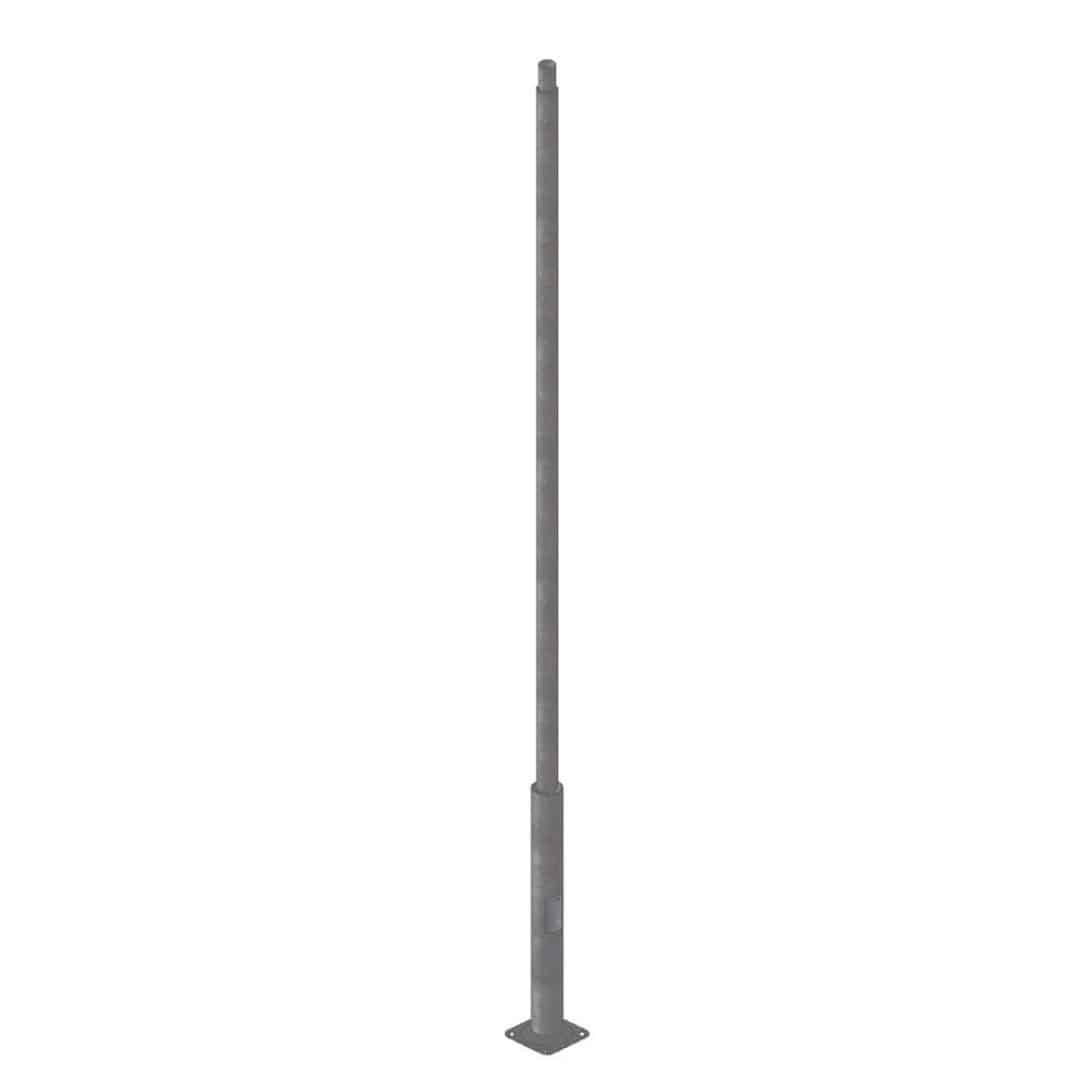 Stalp Iluminat Exterior Parcuri Rotund Cu Flansa Galvanizat 4ml stalp-iluminat-exterior-parcuri-rotund-cu-flansa-galvanizat-4ml