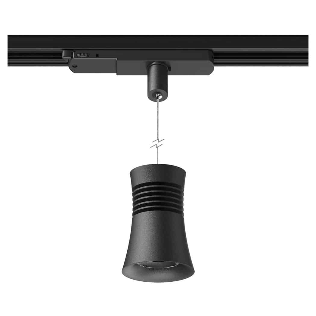 Pendul LED pe sina