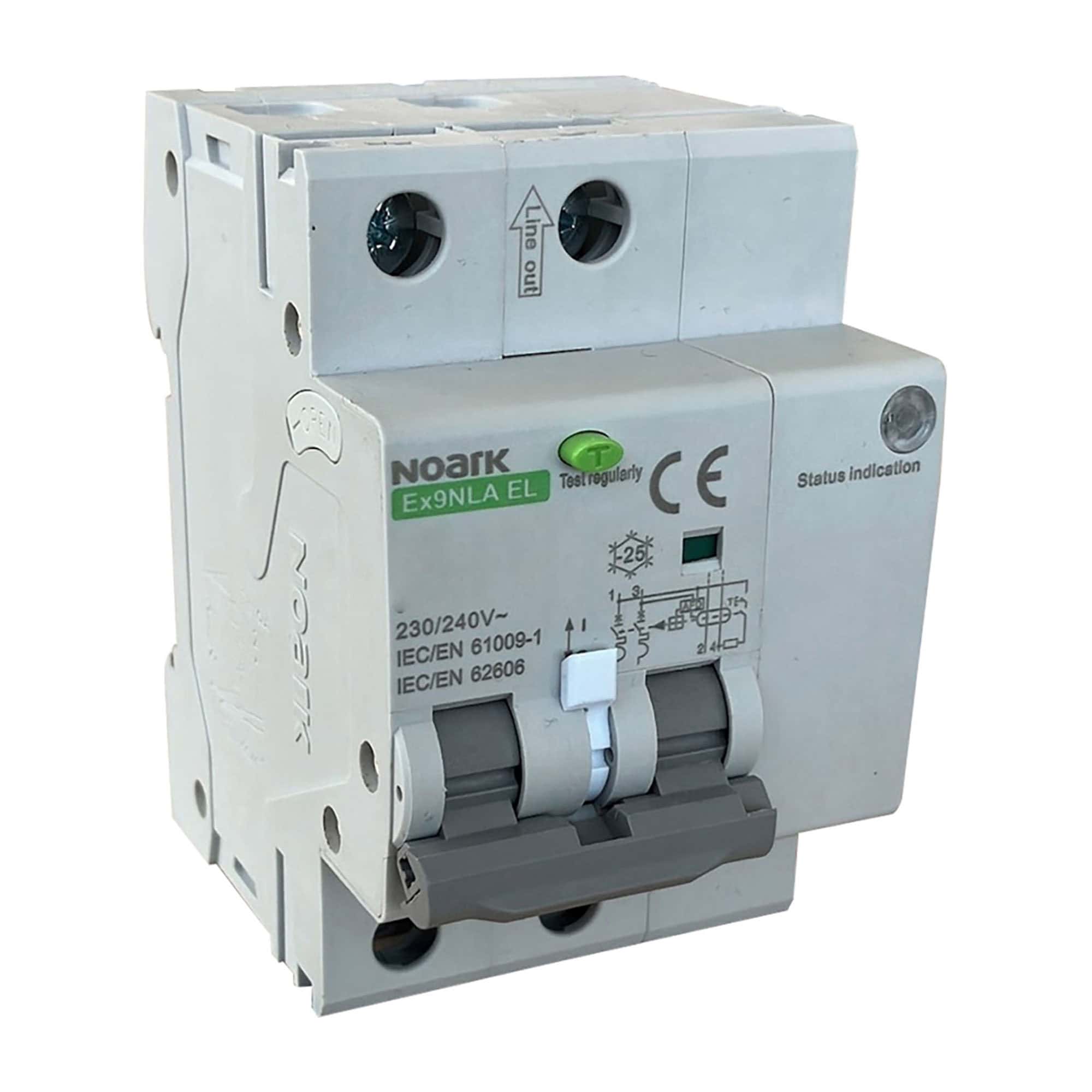 Dispozitiv de detectare a defectelor de arc electric AFDD+RCBO, 2P