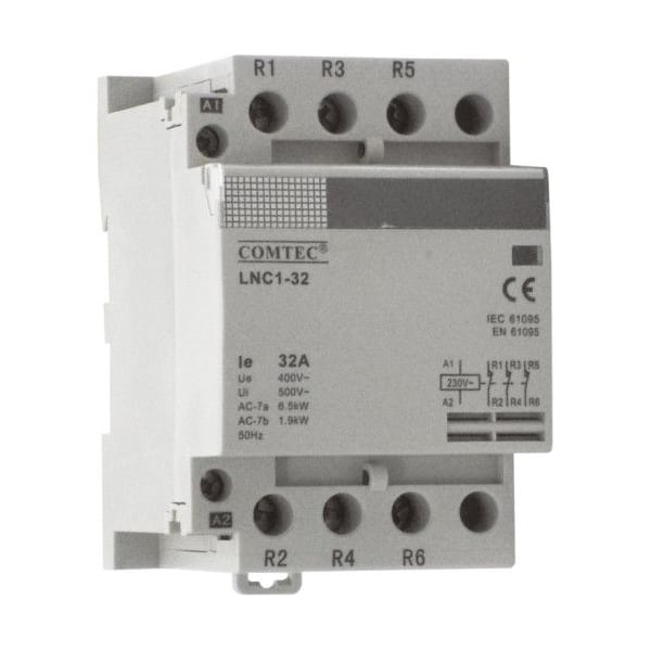Contactor modular Comtec, 230VAC, 63A, 4NI, LNC1-63, MF0003-00868 ...
