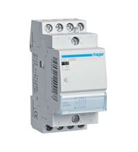 Contactor modular Hager, silentios, 230VAC, 4P, 25A, 4NI, ESC426S