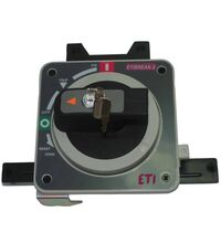 Maneta actionare MCCB ETI, neagra, directa, 004671169