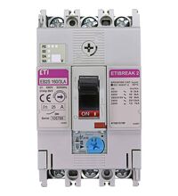 Intreruptor automat MCCB 160 ETI, 3P, 25kA, reglabil/fix, 25A, 004671899