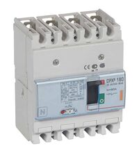 Intreruptor automat MCCB 160 Legrand, 4P, 25kA, reglabil, 80A, 420054