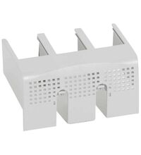 Capac MCCB Legrand, 3P, resigilare borna, pentru conectori spate, fix, 250, DPX 3, 421052