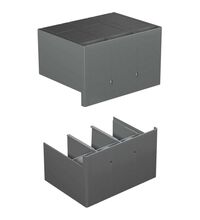 Capac MCCB Gewiss, 4P, izolator mare, mobil, terminal lung, MTX/E/M1000, GWD8306