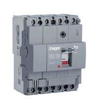 Intreruptor automat MCCB 160 Hager, 4P, 18kA, fix, 100A, HDA101L