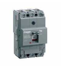 Intreruptor automat MCCB 160 Hager, 3P, 18kA, fix, 125A, HDA125L