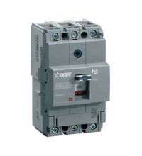 Intreruptor automat MCCB 160 Hager, 3P, 40kA, reglabil, 160A, HNA160H