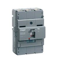 Intreruptor automat MCCB 250 Hager, 3P, 40kA, reglabil, 125A, HNB125H