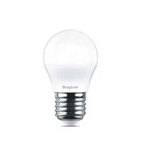 Bec LED Braytron, E27, sferic, 5W, 3000K