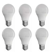 Bec LED Emos, E27, para, 8.5W, 4100K, set 6 bucati