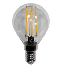 Bec LED decorativ Lumen, E14, sferic, clara, dimabil, 4W, 2800K