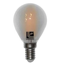 Bec LED decorativ Lumen, E14, sferic, mata, dimabil, 4W, 2800K