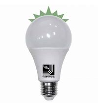 Bec LED Lumen, E27, cu fotocelula, 12W, para, 4000K