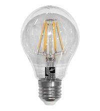 Bec LED decorativ Lumen, E27, para, clara, dimabil, 8W, 2800K, 118x67mm