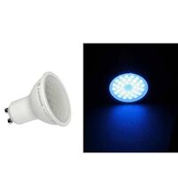 Bec LED Lumen, GU10, 2.5W, albastra