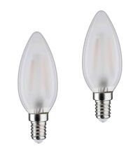 Bec LED Paulmann, E14, lumanare, 3W, 2700K, set 2 bucati, 286.36