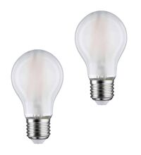 Bec LED Paulmann, E27, para, 7W, 2700K, set 2 bucati, 286.42
