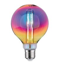 Bec LED decorativ Paulmann, E27, glob, G95, dimabil, 5W, 2700K