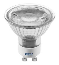 Bec LED GTV, GU10, 5W, clasic, 6400K