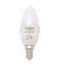 Bec LED Tracon, E14, lumanare, 8W, 2700K, LGY