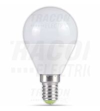 Bec LED Tracon, E14, sferic, 7W, 2700K, LMG