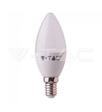 Bec LED V-TAC, E14, lumanare, smart, 5W, dimabil, RGB/2700-6400K