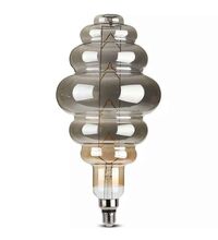 Bec LED decorativ V-TAC, E27, Magnolia, S180, 8W, 2200K, SKU 45671