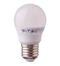 Bec LED V-TAC, E27, sferic, 7W, 3000K, SKU 866