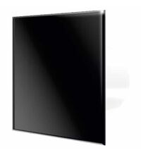 Ventilator axial, decorativ cu ecran din sticla, S, 100mm, alb, Veroni Glass, Dospel