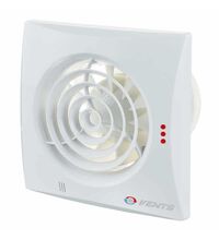 Ventilator axial, cu motor reglabil, doua viteze, T, 100mm, alb, Vents, Quiet Duo, IP45