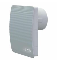 Ventilator axial, cu deschidere automata, T, 100mm, alb, Vents, Style Eco Wifi, IP44