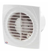 Ventilator axial, cu plasa anti insecte, L, 100mm, alb, Tip D, Vents, IP34