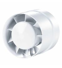 Ventilator axial, pentru tubulatura, L Turbo, 100mm, alb, VKO, Vents, IP44