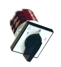 Comutator cu came Apator, in trepte, cu maneta R014, 2P, 10A, 1-0-2, IP40, 4G10-52-U