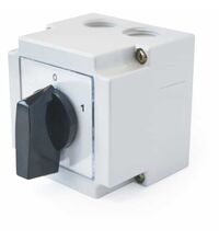 Comutator cu came Apator, ON-OFF, cu maneta R014, 1P, 10A, 0-1, IP55, 4G10-90-PK