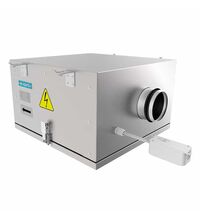 Ventilator centrifugal, industrial cu izolatie fonica, 150mm, gri, KSB K2, Vents, IP44