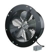 Ventilator axial, industrial monofazic, 420/315mm, negru, OVK1, Vents, IP24