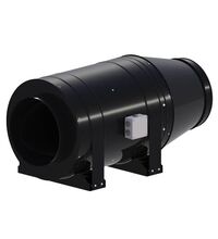 Ventilator centrifugal, industrial cu izolatie fonica, 450mm, negru, MD-1EC, Vents, IP54