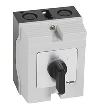 Comutator cu came Legrand, inversor, 3P, 25A, 1-0-2, PR21, 027737