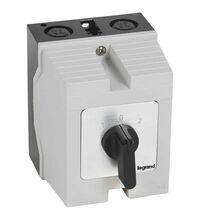 Comutator cu came Legrand, inversor, 4P, 25A, 1-0-2, PR21, 027738