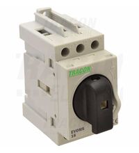 Separator ON-OFF Tracon, cu blocare, 3P, 40A, 0-1, EVOMS40/3