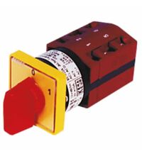 Comutator cu came XBS, de urgenta ON-OFF, 3P, 10A, 0-1, GF, GF-10-10-U24