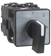 Comutator cu came Schneider, cu maneta, 45 grade, 2P, 12A, 0-1, LH, K1B002ALH